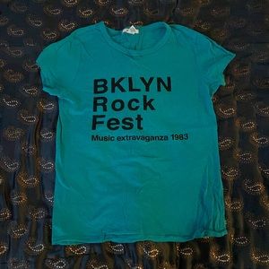 Forever 21 Teal T-shirt